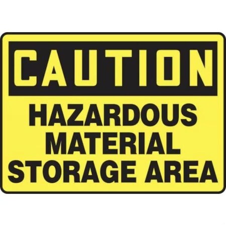Accuform OSHA CAUTION SAFETY SIGN HAZARDOUS MCHL677XP MCHL677XP